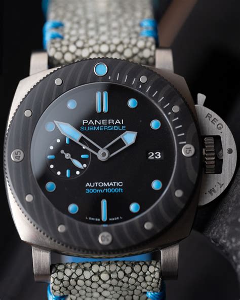 panerai submersible strap size|panerai aftermarket straps.